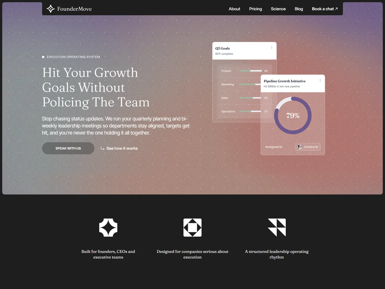 FounderMove website